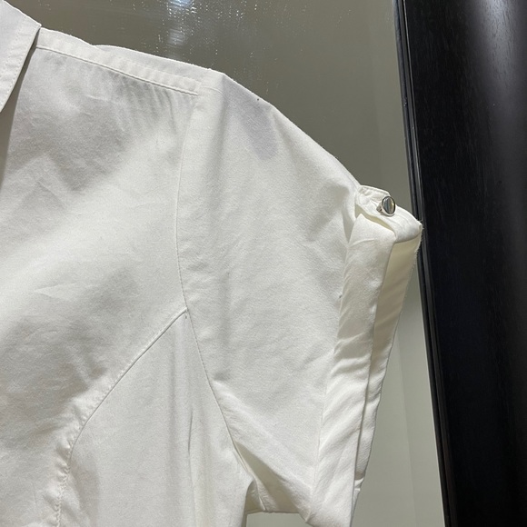 Express white button up - Picture 4 of 8